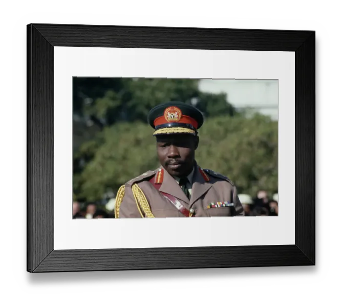 Framed Print : General Olusegun Obasanjo Framed Print : General Olusegun Obasanjo