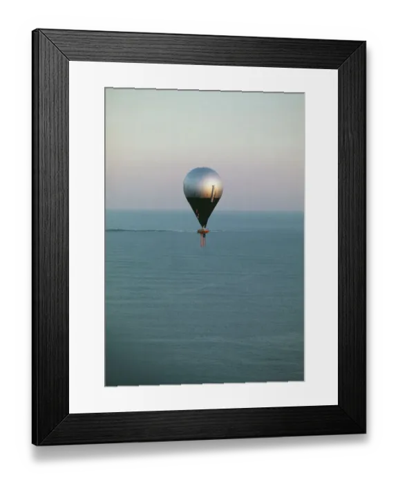 Framed Print : Transatlantic Balloon Quest Framed Print : Transatlantic Balloon Quest