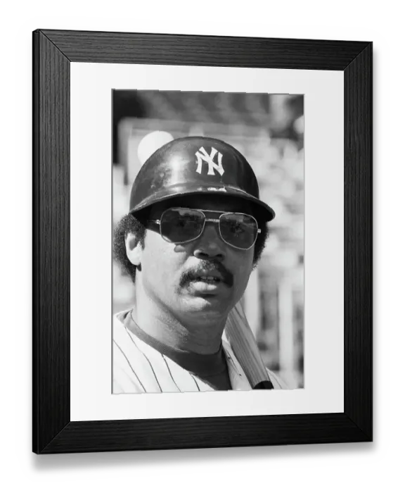 Framed Print : New York Yankees Player Reggie Jackson Framed Print : New York Yankees Player Reggie Jackson