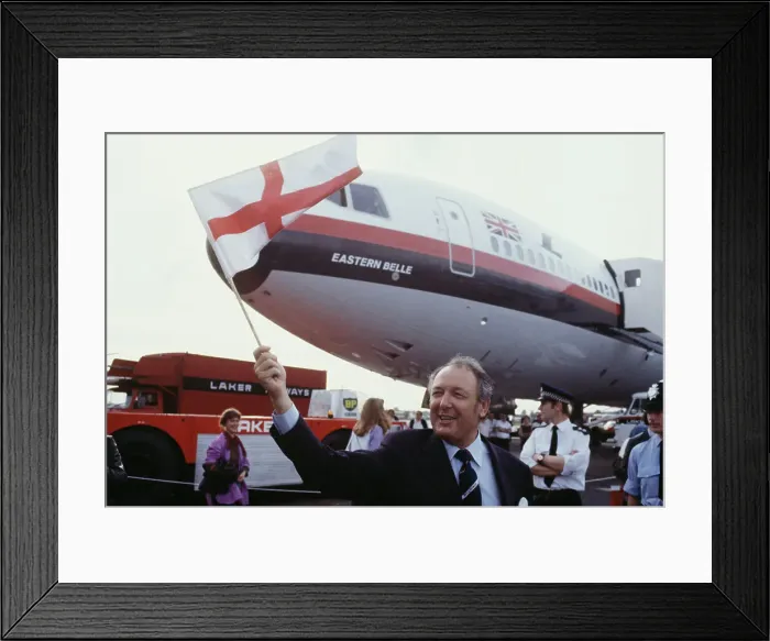 Framed Print : Freddie Laker Framed Print : Freddie Laker
