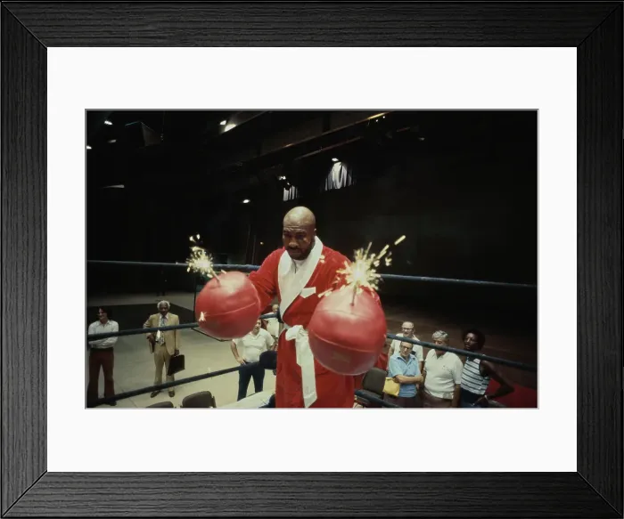 Framed Print : Earnie Shavers Framed Print : Earnie Shavers