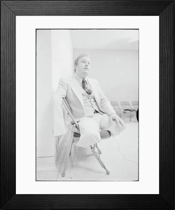 Framed Print : Veterans Administrator Max Cleland Framed Print : Veterans Administrator Max Cleland