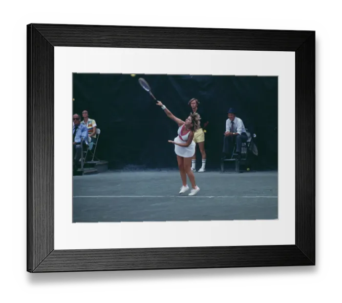 Framed Print : Chris Evert Framed Print : Chris Evert