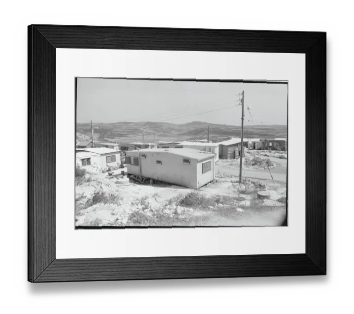 Framed Print : Jordanian Settlement Site Framed Print : Jordanian Settlement Site