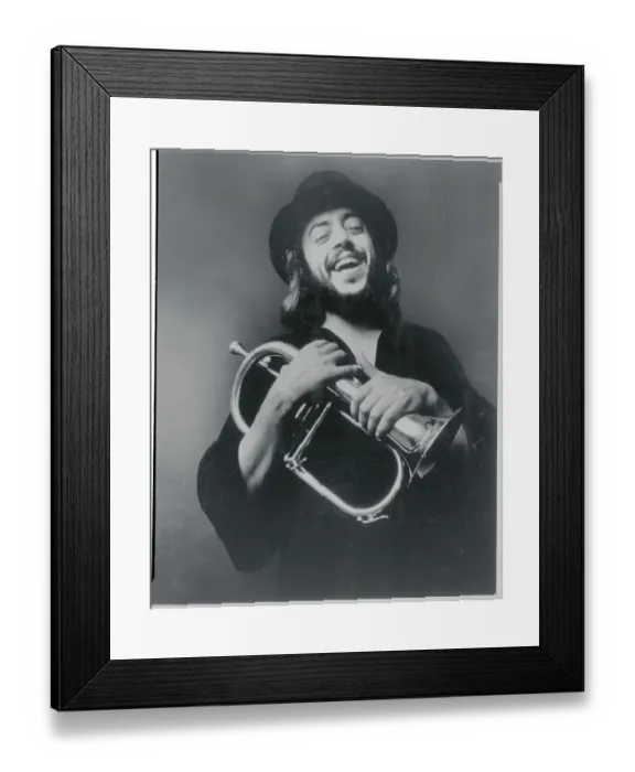 Framed Print : Portrait of Chuck Mangione Framed Print : Portrait of Chuck Mangione