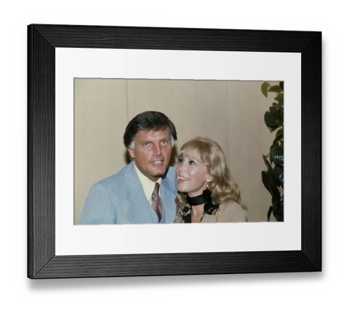 Framed Print : Barbara Eden And Charles Fegert Framed Print : Barbara Eden And Charles Fegert