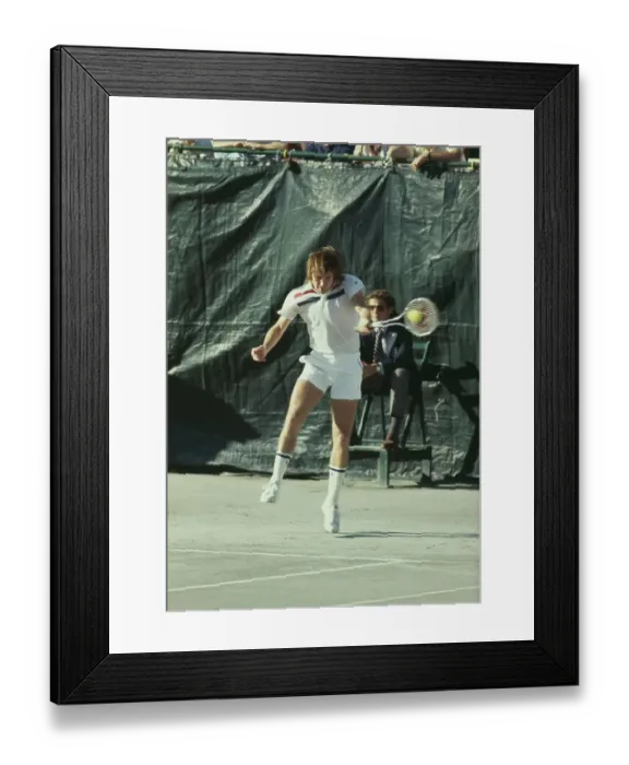 Framed Print : Jimmy Connors Framed Print : Jimmy Connors