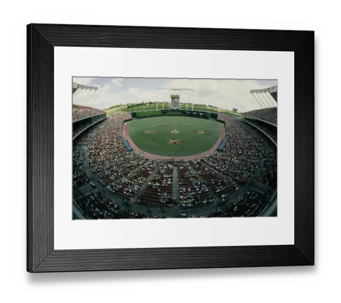 Framed Print : Kansas City Royals Stadium