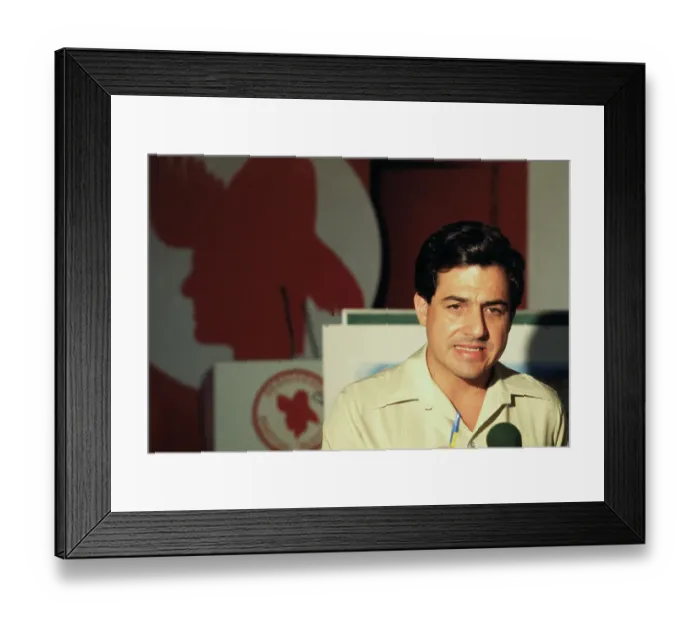 Framed Print : Portrait of Rafael Hernandez Colon Framed Print : Portrait of Rafael Hernandez Colon