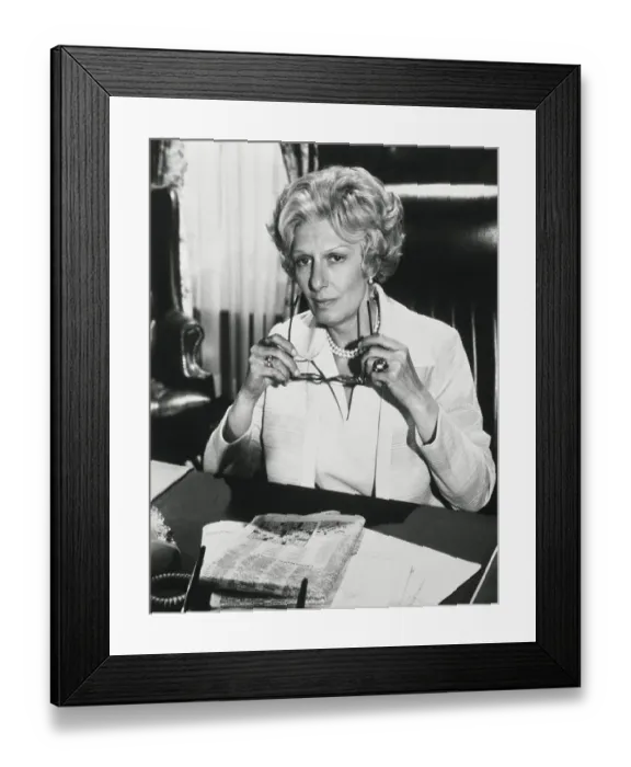Framed Print : Actress Nancy Marchand in Scene from Lou Grant Framed Print : Actress Nancy Marchand in Scene from Lou Grant