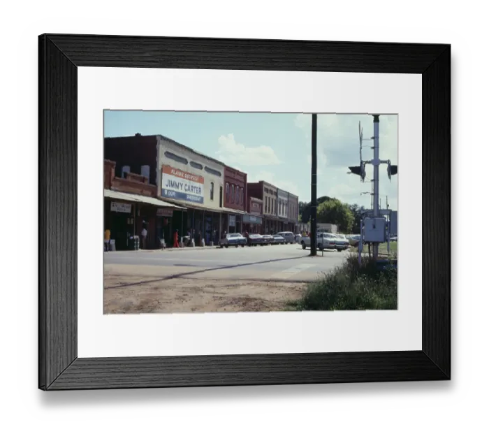 Framed Print : Plains, Georgia Framed Print : Plains, Georgia