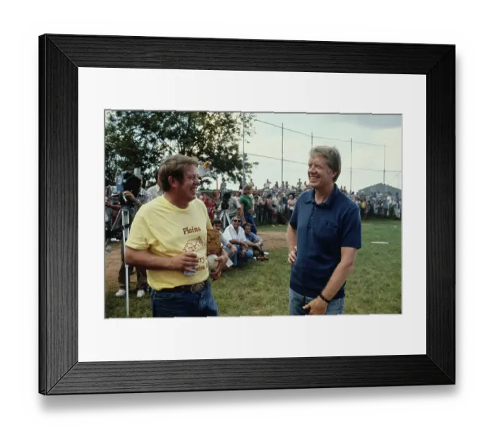Framed Print : Billy And Jimmy Carter Framed Print : Billy And Jimmy Carter
