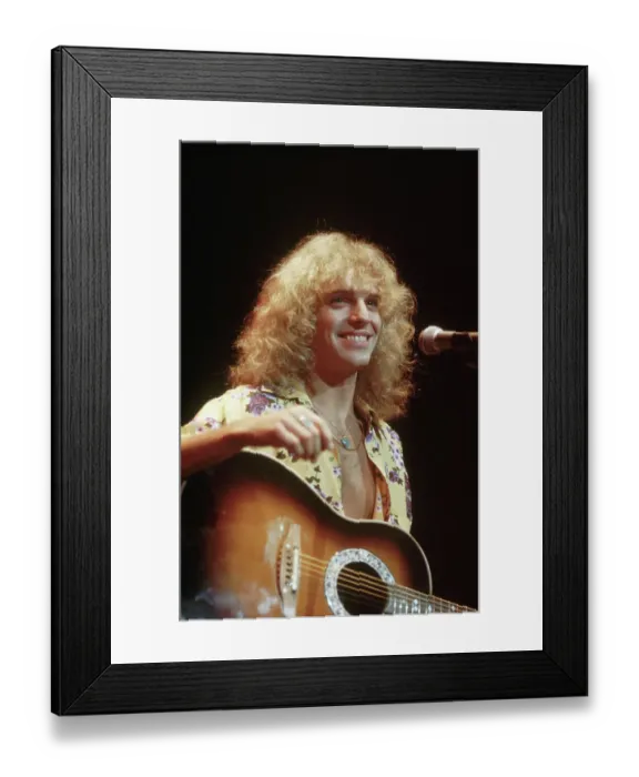 Framed Print : Rock Star Peter Frampton in Concert Framed Print : Rock Star Peter Frampton in Concert