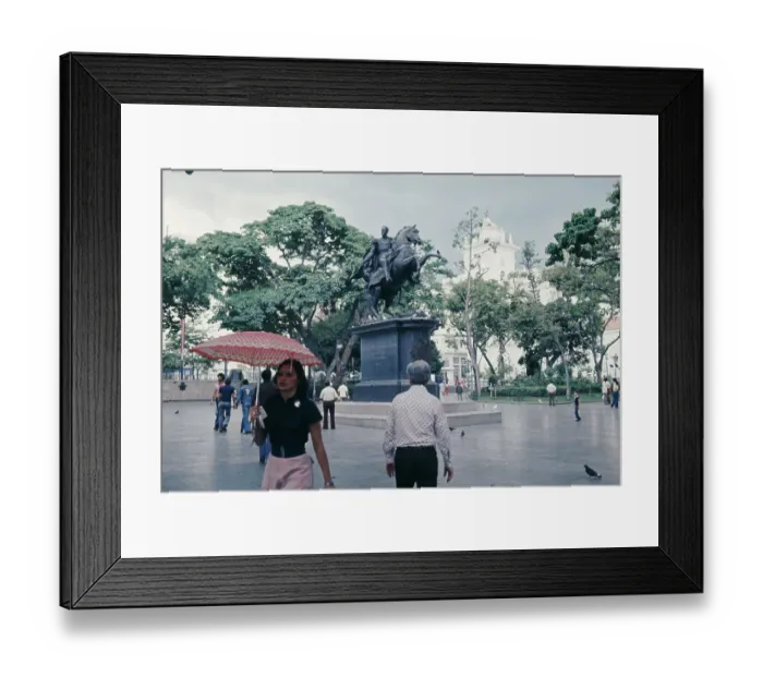Framed Print : Plaza Bolivar, Caracas