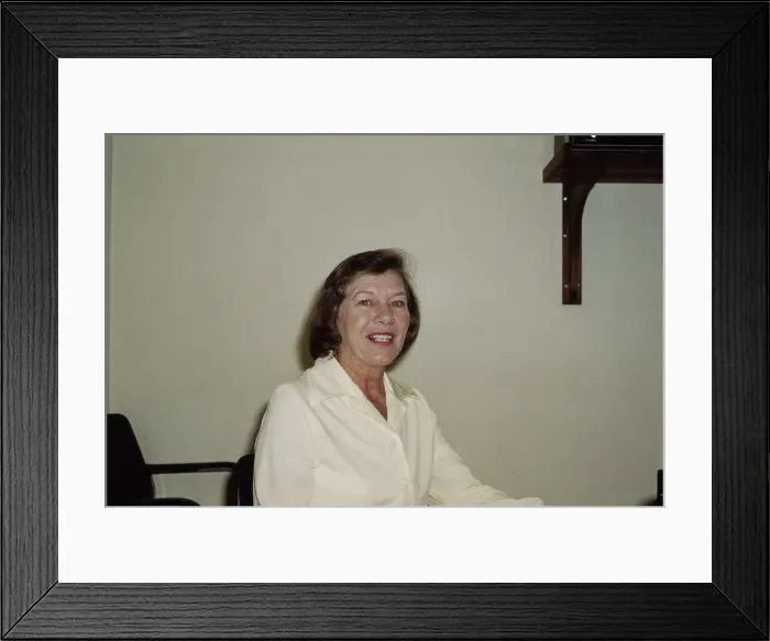 Framed Print : Gloria Spann, Nee Carter Framed Print : Gloria Spann, Nee Carter