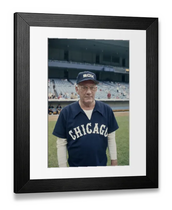 Framed Print : Bob Lemon (1920 - 2000), manager of the Chicago White Sox Framed Print : Bob Lemon (1920 - 2000), manager of the Chicago White Sox