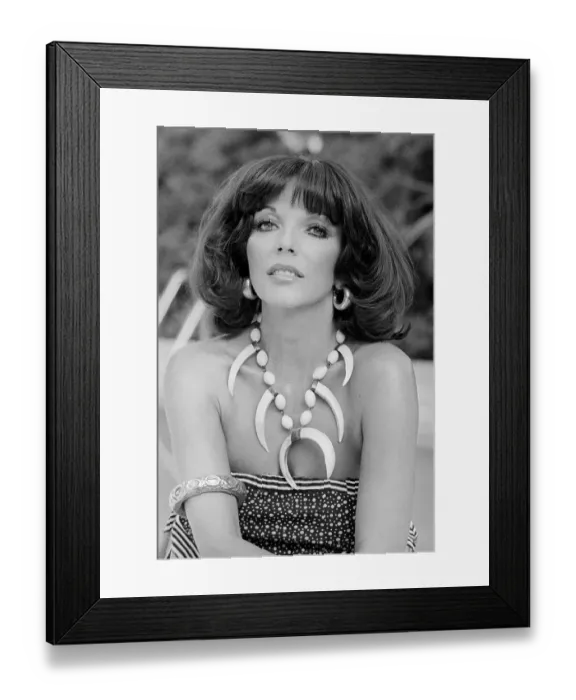 Framed Print : Actress Joan Collins