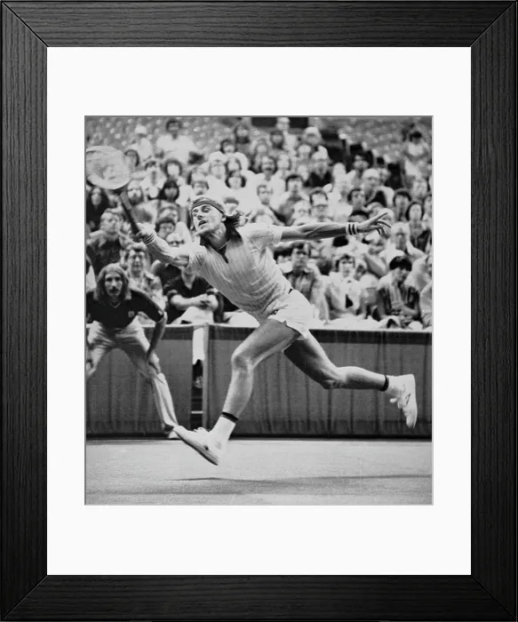 Framed Print : Bjorn Borg Framed Print : Bjorn Borg