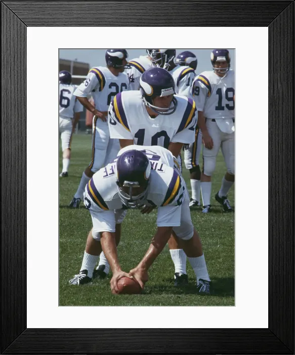 Framed Print : Fran Tarkenton And Minnesota Vikings Framed Print : Fran Tarkenton And Minnesota Vikings