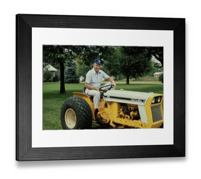 Framed Print : Walter Alston In Retirement Framed Print : Walter Alston In Retirement