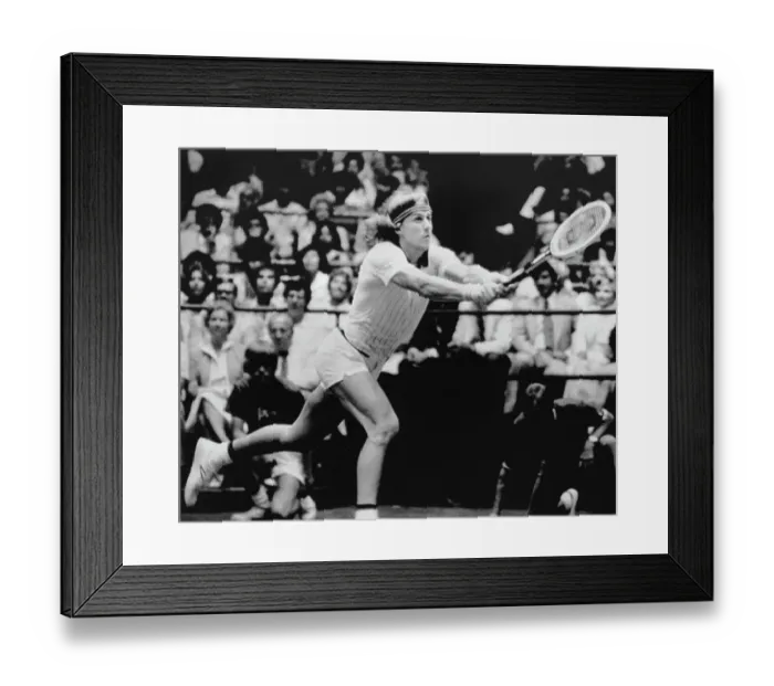 Framed Print : Bjorn Borg Framed Print : Bjorn Borg