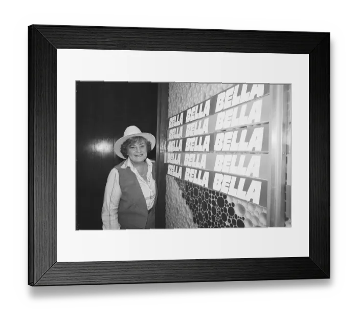 Framed Print : Bella Abzug Standing Campaign Posters Framed Print : Bella Abzug Standing Campaign Posters