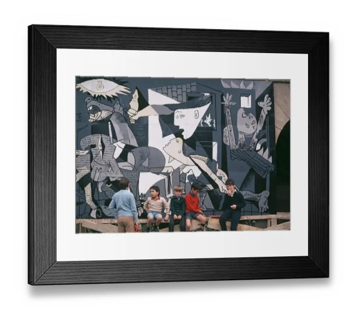 Framed Print : Guernica Mural Framed Print : Guernica Mural