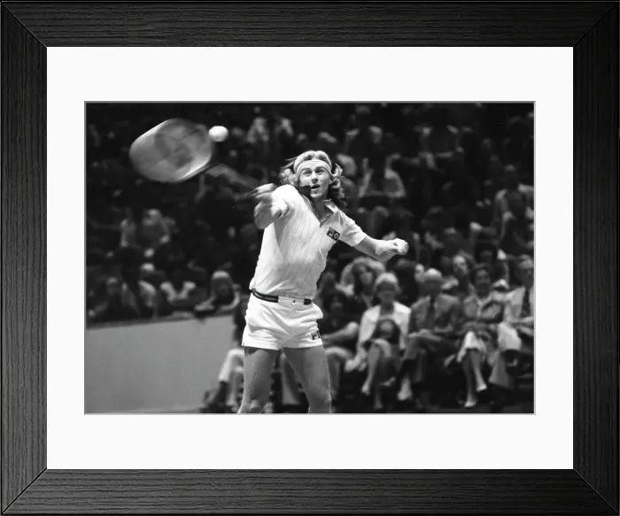 Framed Print : Bjorn Borg Framed Print : Bjorn Borg