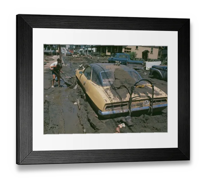 Framed Print : Johnstown Flood Framed Print : Johnstown Flood