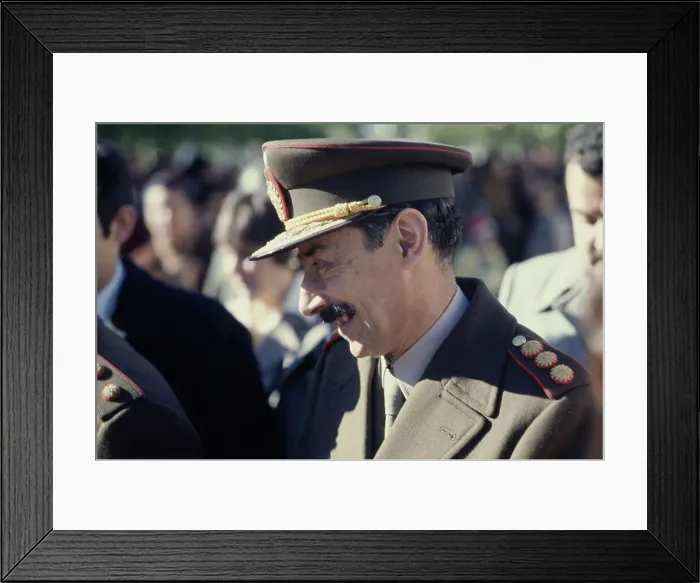 Framed Print : President Jorge Videla Framed Print : President Jorge Videla