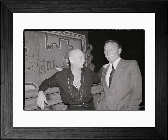 Framed Print : Richard Burton and Yul Brynner Framed Print : Richard Burton and Yul Brynner