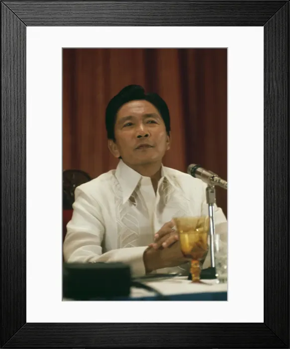 Framed Print : President Ferndinand Marcos