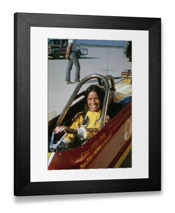Framed Print : Kitty O'Neil Framed Print : Kitty O'Neil