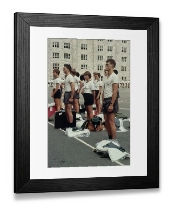 Framed Print : West Point Freshman Cadets