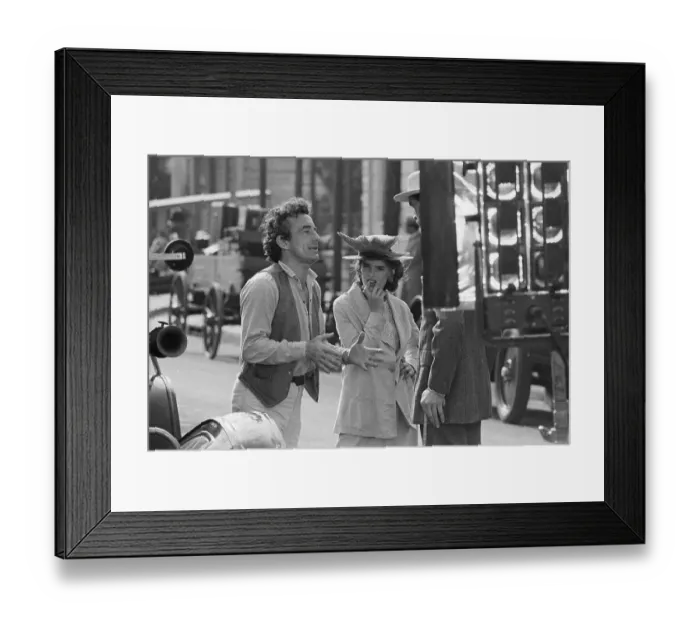 Framed Print : Louis Malle Directing Pretty Baby Framed Print : Louis Malle Directing Pretty Baby