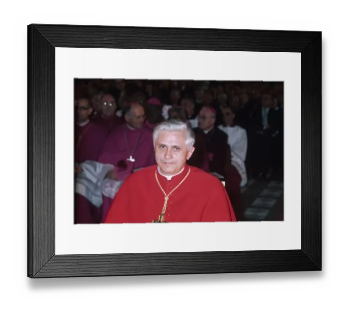 Framed Print : Joseph Ratzinger Framed Print : Joseph Ratzinger
