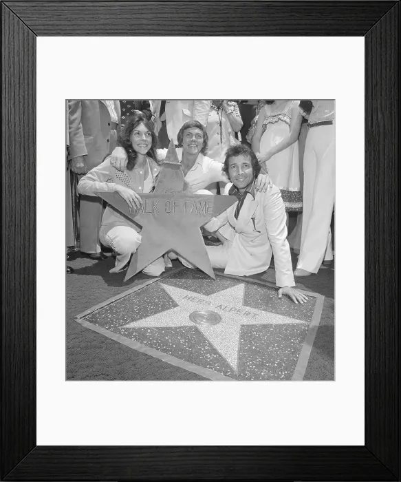 Framed Print : Karen and Richard Carpenter with Herb Alpert Framed Print : Karen and Richard Carpenter with Herb Alpert