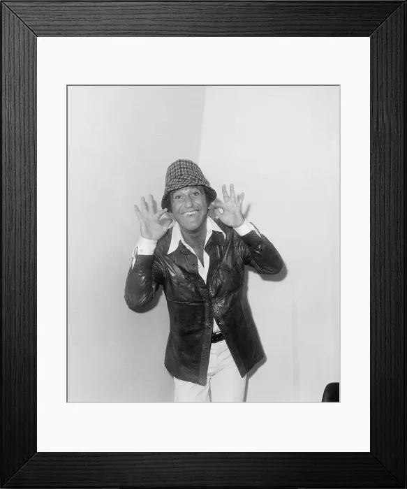 Framed Print : Soupy Sales Gesturing with His Hands Framed Print : Soupy Sales Gesturing with His Hands