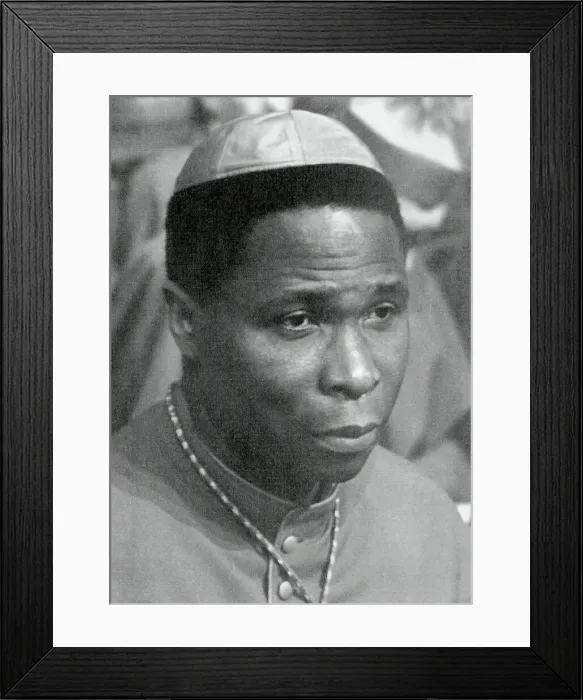 Framed Print : Archbishop Bernardin Gantin Framed Print : Archbishop Bernardin Gantin