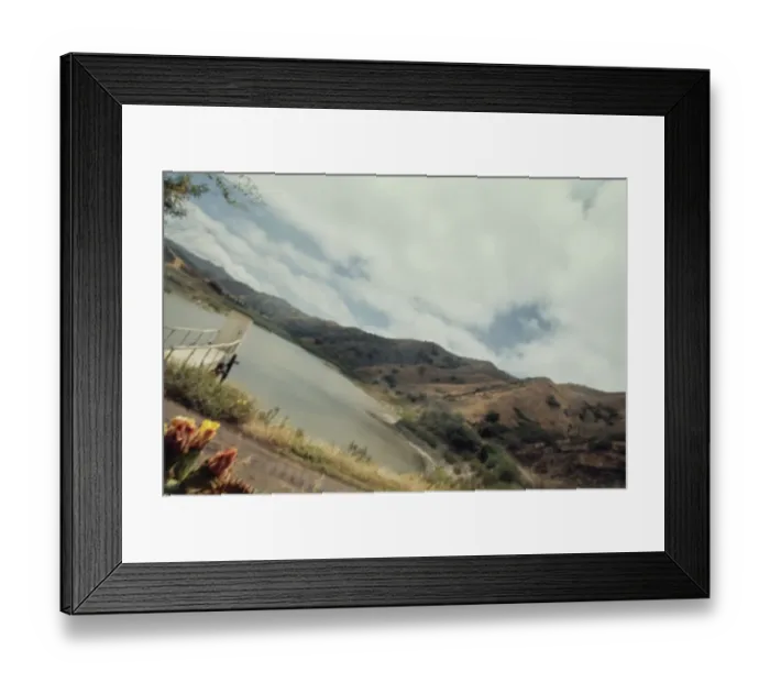 Framed Print : Catalina Island Reservoir Framed Print : Catalina Island Reservoir