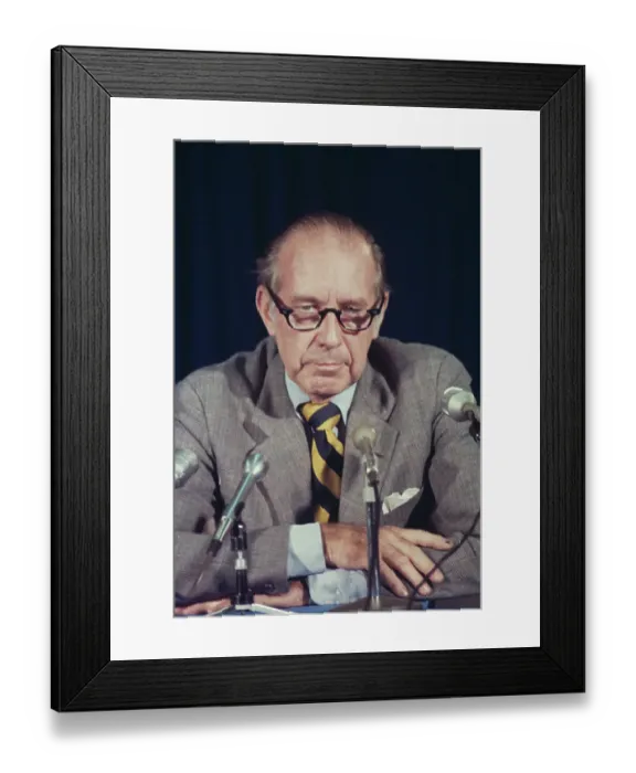 Framed Print : W Graham Claytor Jr Framed Print : W Graham Claytor Jr