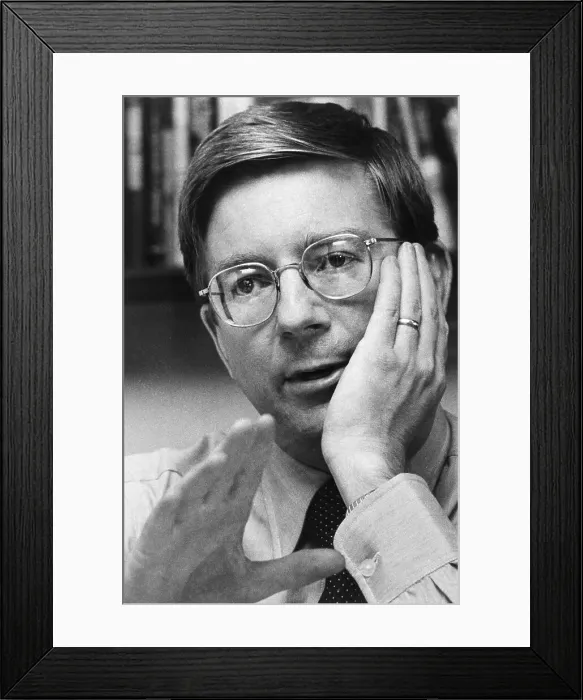 Framed Print : Pulitzer Prized Columnist George F. Will