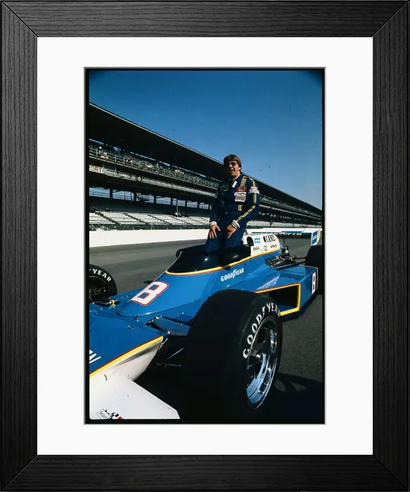 Framed Print : Race Car Driver Tom Sneva Framed Print : Race Car Driver Tom Sneva