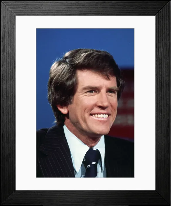 Framed Print : Portrait of Gary Hart Framed Print : Portrait of Gary Hart