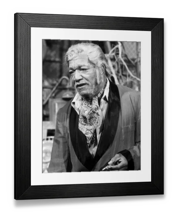 Framed Print : Actor Fred Sanford Framed Print : Actor Fred Sanford
