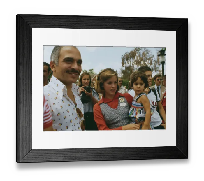 Framed Print : King Hussein Of Jordan Framed Print : King Hussein Of Jordan