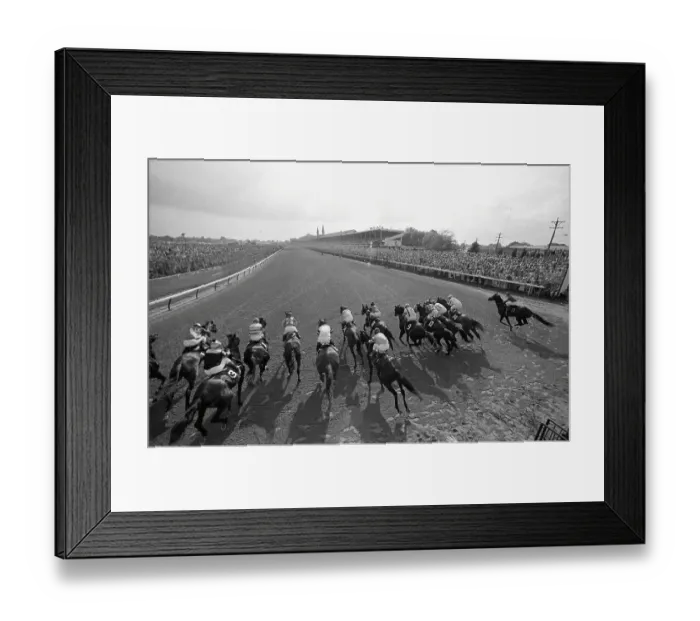 Framed Print : Horse Racing - The Kentucky Derby Framed Print : Horse Racing - The Kentucky Derby