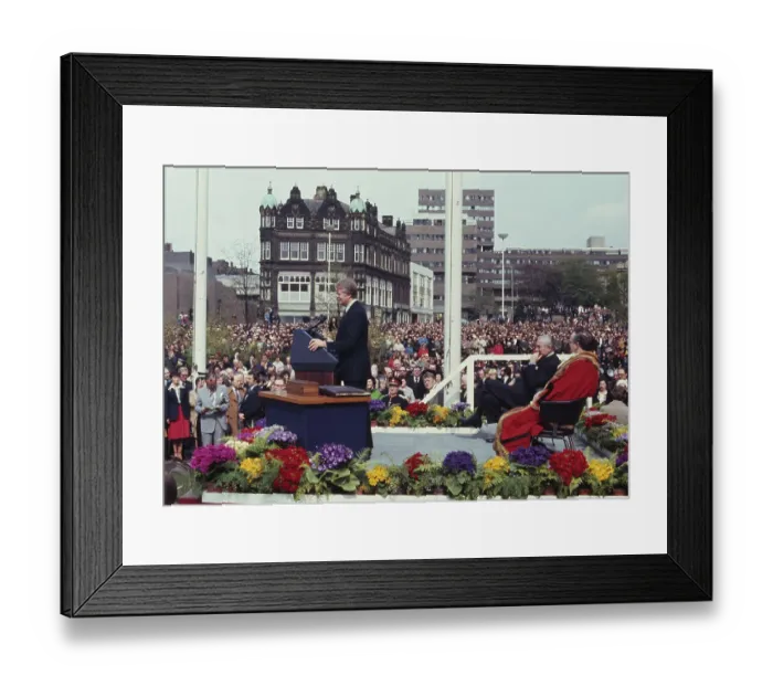 Framed Print : President Carter