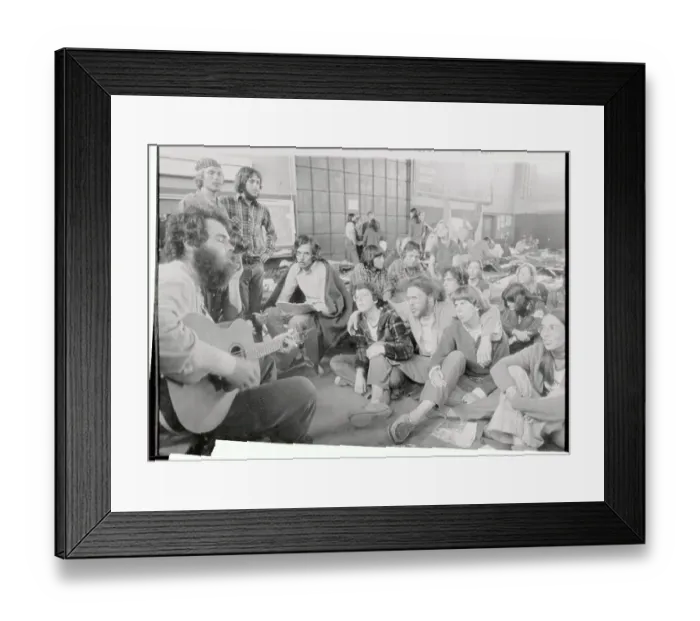 Framed Print : Clamshell Alliance Rally Framed Print : Clamshell Alliance Rally