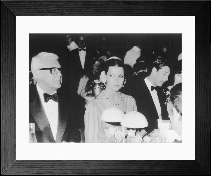 Framed Print : Princess Caroline, Cary Grant and Prince Charles Framed Print : Princess Caroline, Cary Grant and Prince Charles